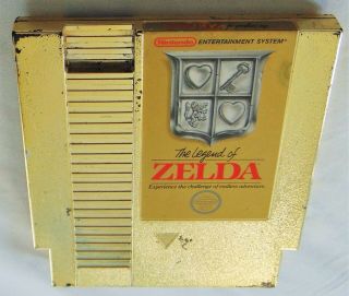 The Legend Of Zelda - 5 Screw Ultra Rare 1987 Nintendo Nes Game Vintage