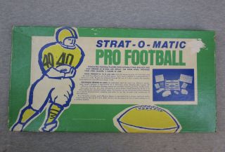 Vintage Strat O Matic Pro Football Game 1975 Vikings & 1974 Rams 2