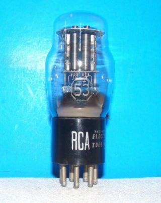 No Type 53 Rca Vintage Amplifier St Shape Electron Audio Vacuum Tube Valve 253