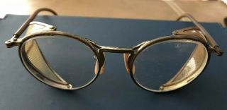 Vintage Motorcycle Aviation Ful - Vue Optical Safety Glasses Goggles