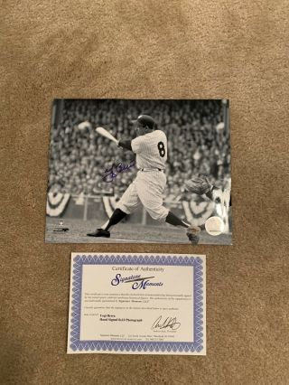 Yogi Berra York Yankee Signed 8x10 Photo
