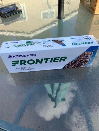 Airplane Frontier Airlines Airbus A321 Otto The Owl Model Aircraft