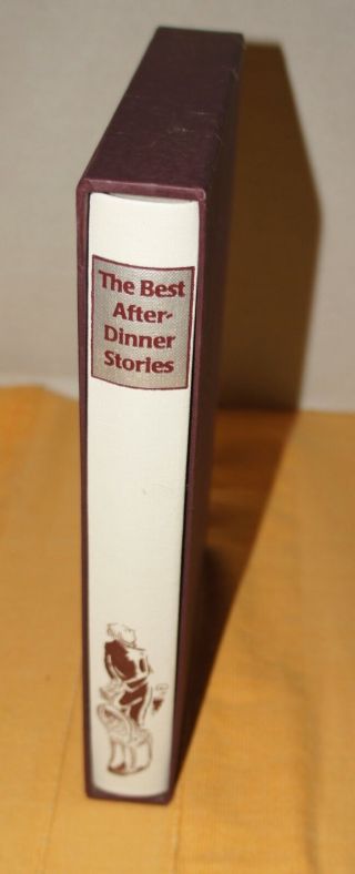 Folio Society - The Best After Dinner Stories,  Slip Box Illustrated Hardback