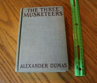 The Three Musketeers Alexander Dumas 1926 Grosset Dunlop Vintage Illustrated