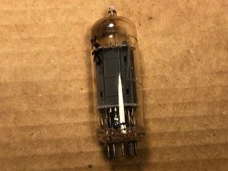Vintage Rca 6cg7 6fq7 Clear Top Tube Tests Strong Balanced