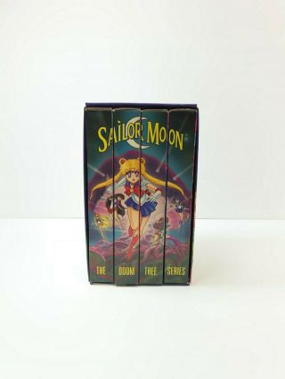 Vintage 1997 Sailor Moon: The Doom Tree Series - Four Volume Vhs Box Set