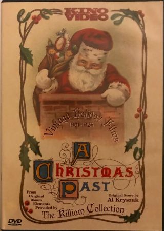 A Christmas Past - Vintage Holiday Films 1901 - 1925 - Kino Dvd - Like