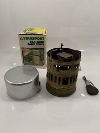Svea Clone Vintage Stansport Pac Cook No.  235 Backpacking Gasoline Cooking Stove