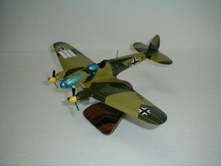 Heinkel He111 He 111 Airplane Desktop Wood Model