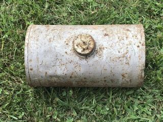 Vintage Metal Gas Tank For Small Engine,  Go Cart Mini Bike,  Mower,  Tractor