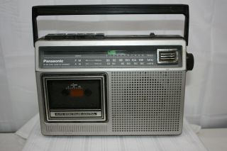 Vintage Panasonic Rx - 1230 Radio Am/fm Cassette Portable / Repair