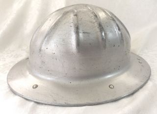 Vintage Aluminum Suspension Hard Safe - T - Hat Bf Mcdonald Co Small