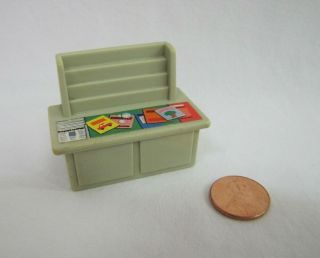 Vintage Fisher Price Little People Sesame Street Apartment News Stand 938