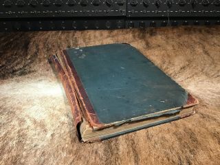 1885 - 1889 Large Railroad Station Ledger Book Claremont,  Mn C & Nw Railway
