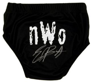 Wwe Wwf Eric Bischoff Hand Signed Autographed Wrestling Trunks With Proof &