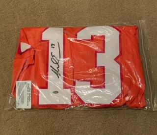 Mike Evans Autographed Signed Jersey Tampa Bay Buccaneers Leaf Authentics