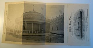 White Star Line 1893 leaflet Exhibit at the World’s Fair Chicago Teutonic 2