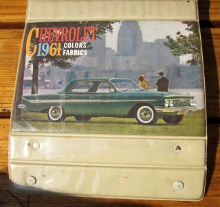 1961 Chevrolet Dealer Sales Album,  Showroom