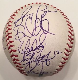 Jaime Moyer Raul Ibanez 2006 Seattle Mariners Team Signed Autographed Baseball