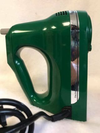 Vintage Green KitchenAid Handheld Mixer Ultra Power Plus 7 Model KHM7TGNO 3