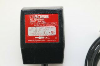 Vtg BOSS PSA - 120 9V AC Adapter 200mA 2