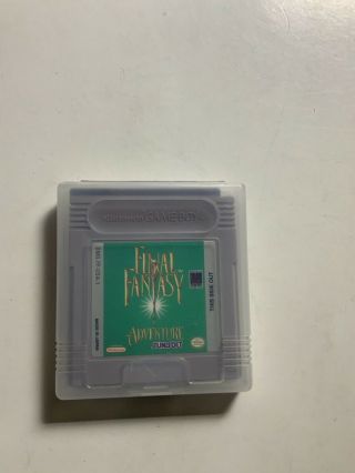 Final Fantasy Adventure (nintendo Game Boy,  1991) Authentic Vintage Game W/ Case
