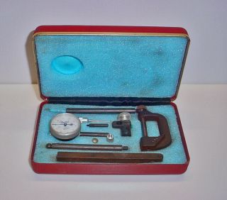 Vintage Central Tools Universal Dial Test Indicator Set No.  6400