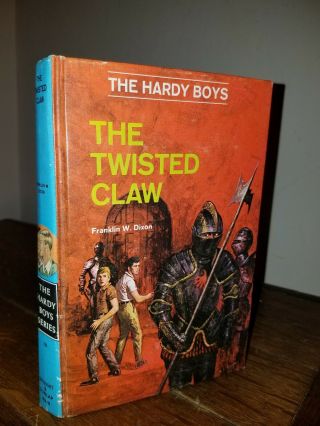 1969 Hardy Boys Hc Book - The Twisted Claw By Franklin W.  Dixon