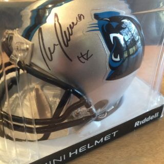 Ron Rivera Signed / Autographed Carolina Panthers Standard Mini Helmet