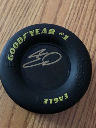 Chase Elliott Mini Good Year Tire Signed With