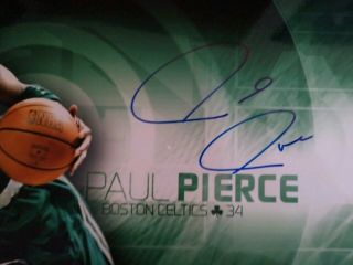 Paul Pierce Boston Celtics Autographed 16x20 Signed Photo with Hologram 3
