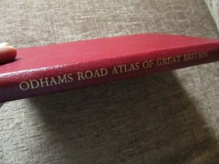 Vintage Oldhams Road Atlas Of Great Britain H/b Book Fc56