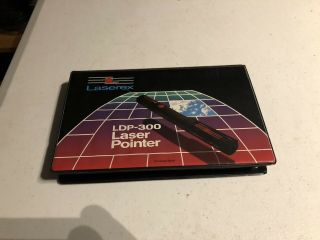 Laserex Ldp - 300 Executive Professional Vintage Laser Pointer Nib