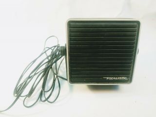 Vintage Realistic Radio Shack External Speaker With Mounting Bracket For Cb Ham