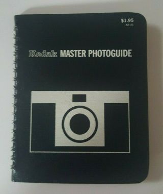 Vintage Kodak Master Photoguide Booklet - 1968