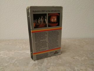 2001 A Space Odyssey (1985) OOP VHS BIG BOX MGM SCI - FI KUBRICK HORROR CLARKE VTG 3