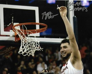 Ty Jerome Signed Autographed Virginia Cavaliers 8x10 Photo Ncaa Champs W/