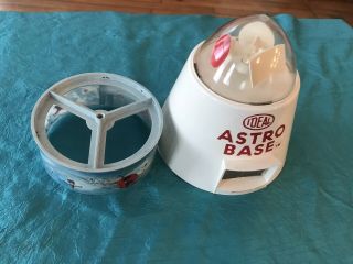 Vintage 1960 Ideal Astro Base Antenna And Dome