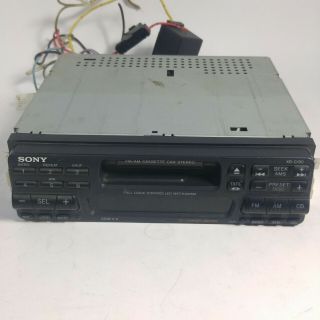 Sony Xr - C190 Radio Vintage Car Stereo Cassette Fm/am Full Logic