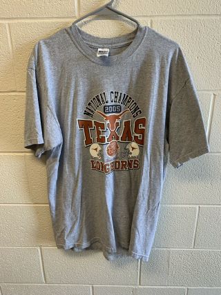 2005 Texas Longhorns National Champions Tshirt