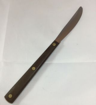 Vintage Cutco 47 Steak Table Knife Wood Handles 2147078 - Blade