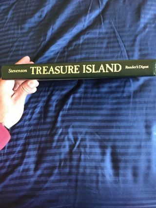 TREASURE ISLAND by ROBERT LOUIS STEVENSON; READERS DIGEST WORLDS BEST READING w/ 3