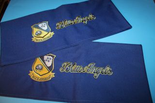 Two (2) Blue Angels Chair Back Covers
