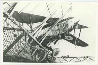 Fairey Iiif Aircraft Carrier Crash Raf Museum Photo,  Hc825