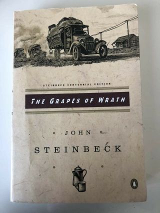 The Grapes Of Wrath John Steinbeck Isbn 978 - 0 - 14 - 200066 - 3 Good