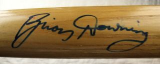 Angles Game Brian Downing Autograph Baseball Bat (b32)