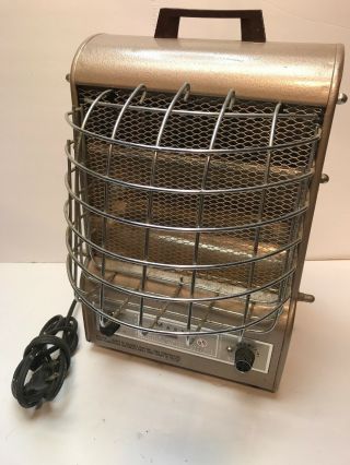 Vintage Markel Portable Electric Space Heater Neo - Glo 198 - Te