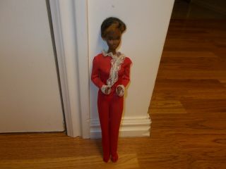 Vtg 1966 Barbie African American Doll Two Tone Hair Twist N Turn
