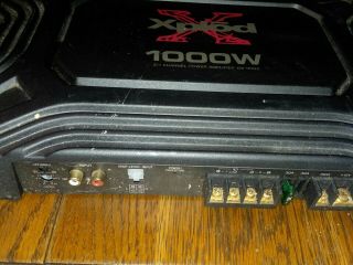 Vintage 1000 Watt 2 Channel Sony Xplode Car Audio Amplifier 2