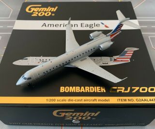 Gemini Jets 1:200 American Eagle Bombardier Crj - 700 Cr7 N505ae G2aal447